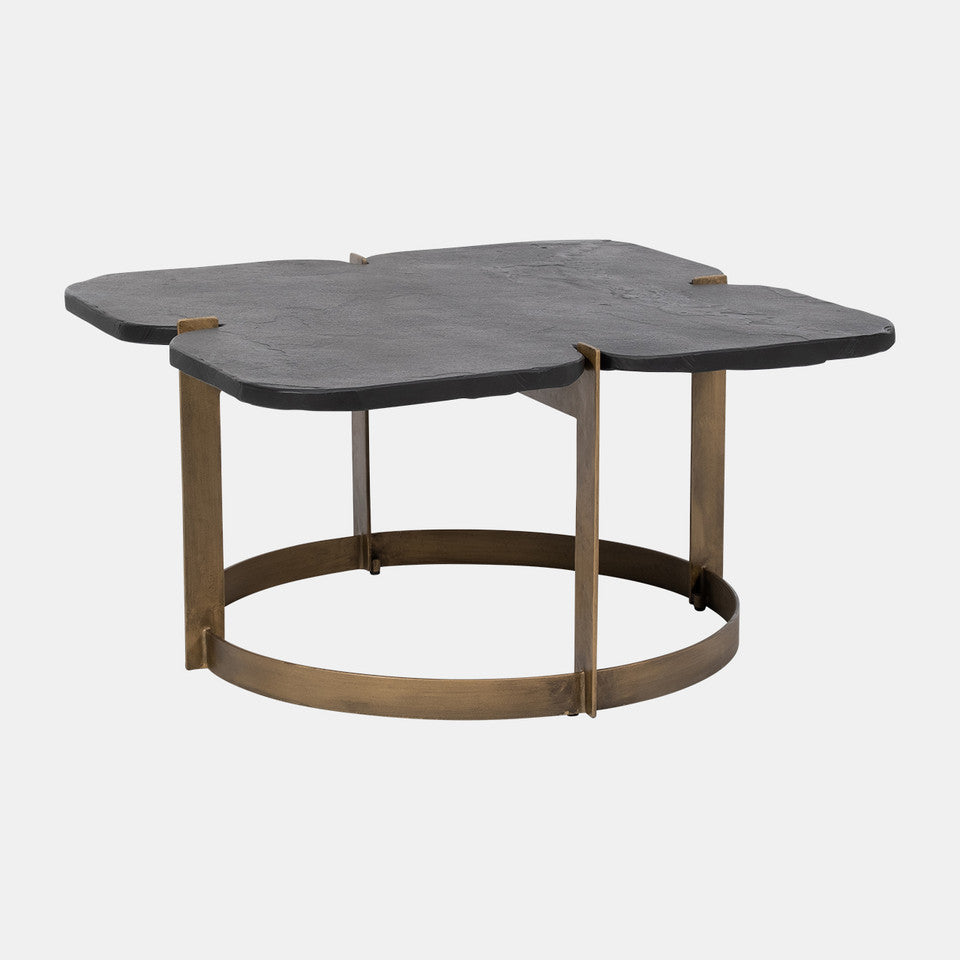 32x17 Stone Top Coffee Table