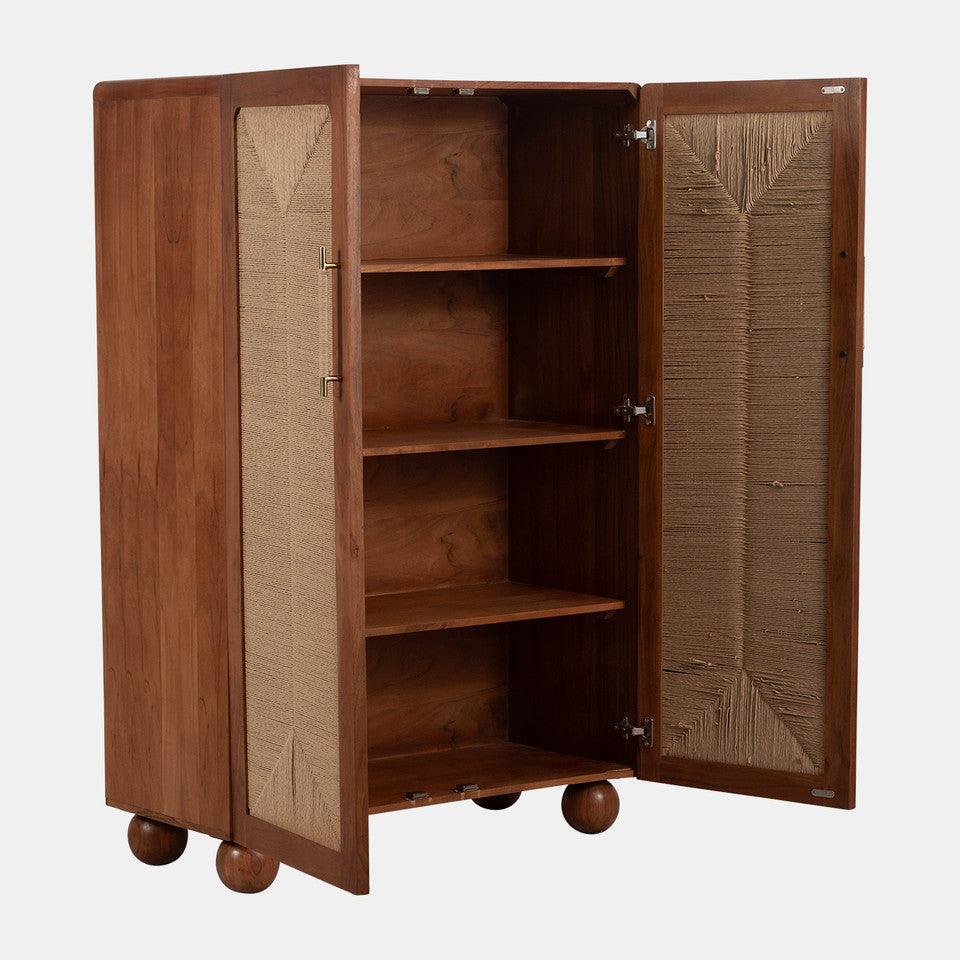 Acacia Wood Armoire