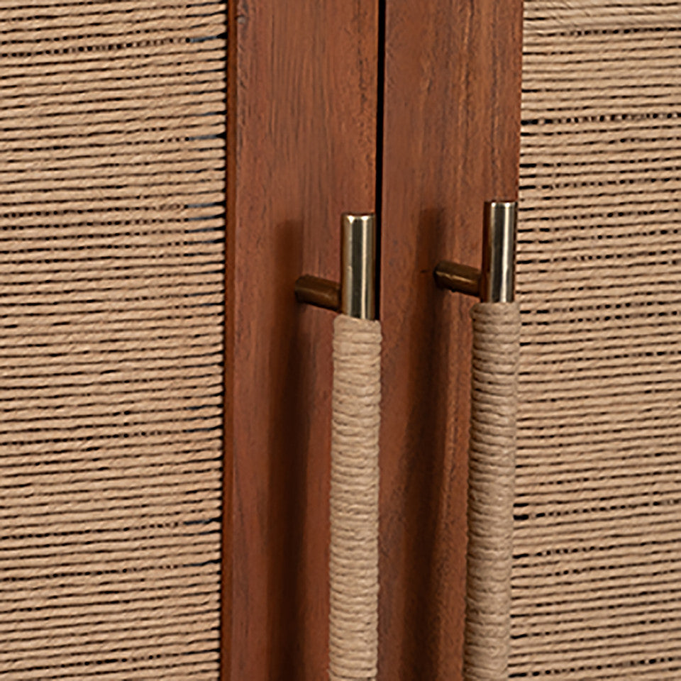 Acacia Wood Armoire