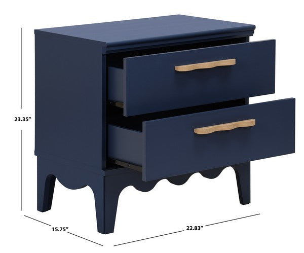 Lovette 2 Drawer Nightstand