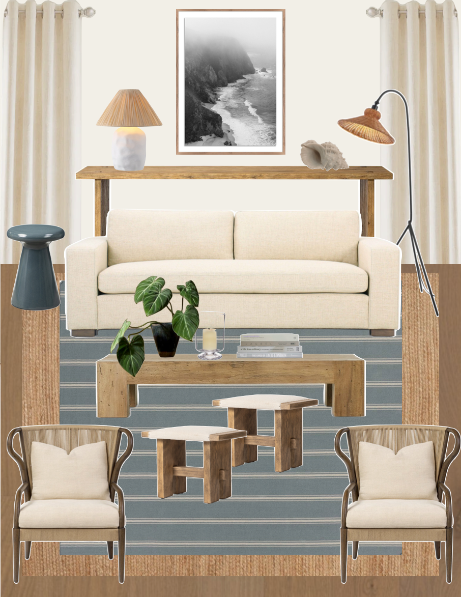 Living Room - Coastal – Nob Hill Style